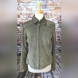 Liz Claiborne Vintage Suede Jacket (5574-700)